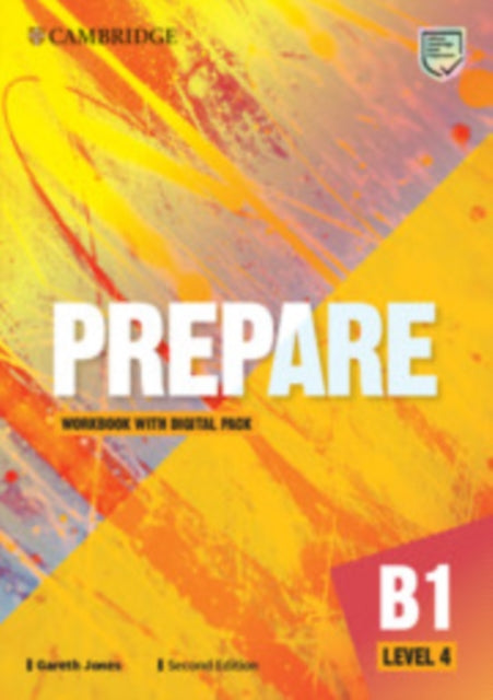 Book cover of: Prepare Level 4 Workbook with Digital Pack. By: Joanna Kosta