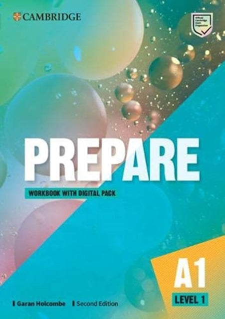 Book cover of: Prepare Level 1 Workbook with Digital Pack. By: Joanna Kosta