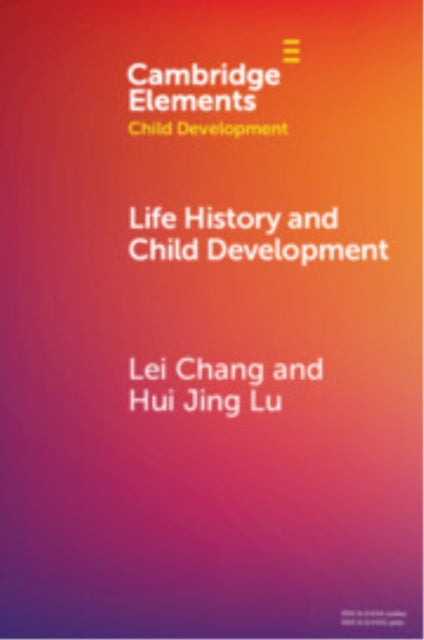 Book cover of: Life History and Child Development