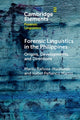 Book cover of: Forensic Linguistics in the Philippines. By: Marilu Rañosa Madrunio
