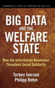 Book cover of: Big Data and the Welfare State. By: Torben Iversen