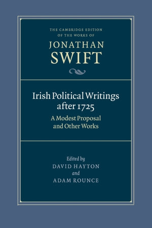 Irish Political Writings after 1725