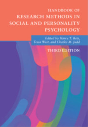 Handbook of Research Methods in Social and Personality Psychology