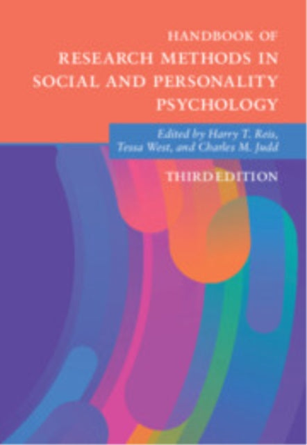 Book cover of: Handbook of Research Methods in Social and Personality Psychology. By: Harry T. Reis