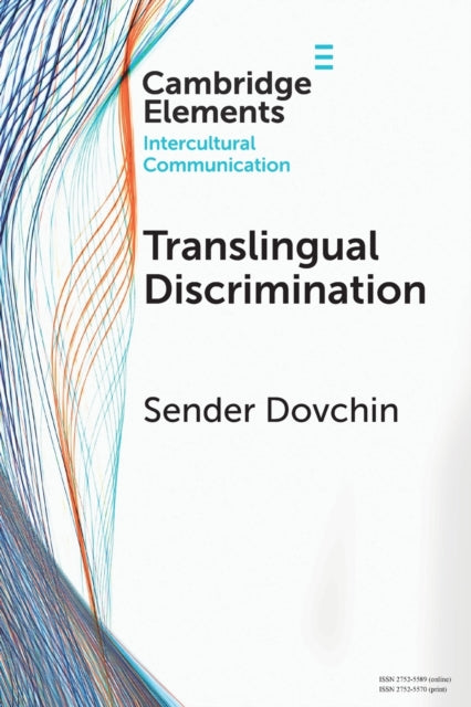Book cover of: Translingual Discrimination. By: Sender Dovchin