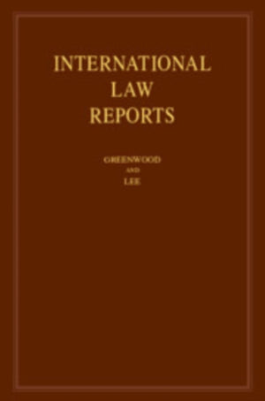 International Law Reports: Volume 199