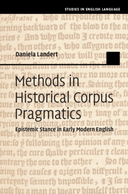 Book cover of: Methods in Historical Corpus Pragmatics