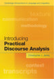 Book cover of: Introducing Practical Discourse Analysis. By: Christopher Joseph Jenks