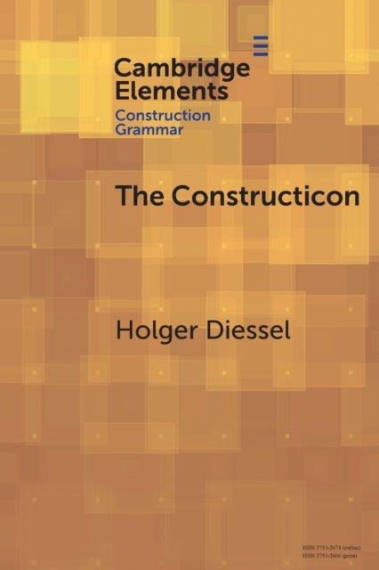 Book cover of: Constructicon. By: Holger Diessel