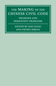 Book cover of: Making of the Chinese Civil Code. By: Hao Jiang