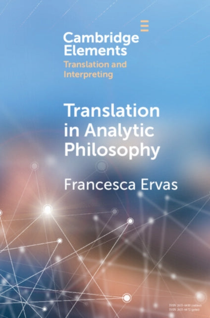 Book cover of: Translation in Analytic Philosophy