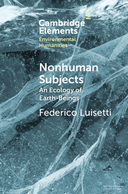 Book cover of: Nonhuman Subjects. By: Federico Luisetti