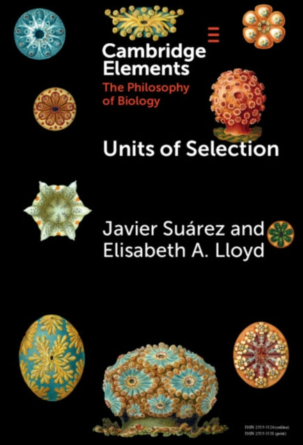 Book cover of: Units of Selection. By: Javier Suárez