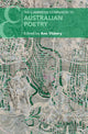 Book cover of: Cambridge Companion to Australian Poetry. By: Ann Vickery