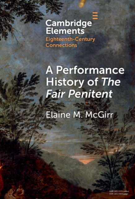 Book cover of: Performance History of The Fair Penitent. By: Elaine M. McGirr