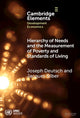 Book cover of: Hierarchy of Needs and the Measurement of Poverty and Standards of Living