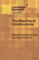 Book cover of: Meaning of Constructions