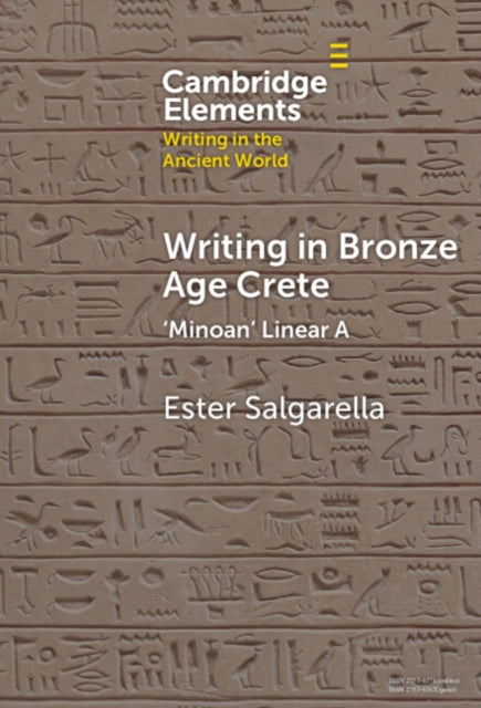Book cover of: Writing in Bronze Age Crete