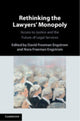 Book cover of: Rethinking the Lawyers' Monopoly. By: David Freeman Engstrom