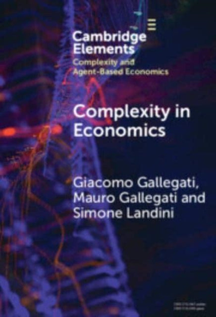 Book cover of: Complexity in Economics. By: Giacomo Gallegati