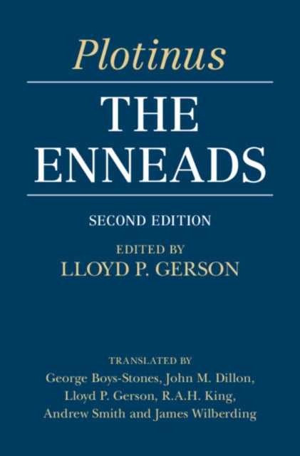Book cover of: Plotinus: The Enneads. By: Lloyd Gerson