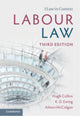 Book cover of: Labour Law. By: Hugh Collins