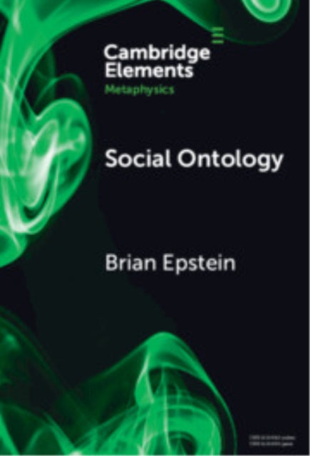 Book cover of: Social Ontology