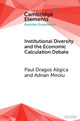 Book cover of: Institutional Diversity and The Economic Calculation Debate