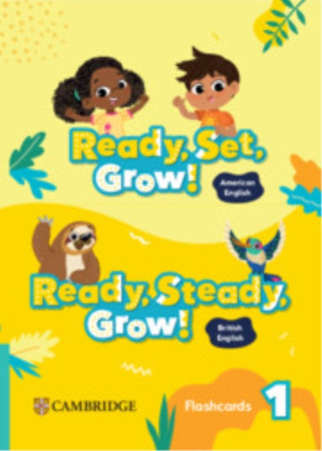 Book cover of: Ready, Set, Grow! Level 1 Flashcards American English