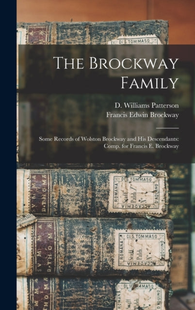 Book cover of: Brockway Family. By: D. Williams (David William Patterson