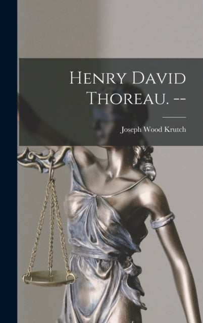 Book cover of: Henry David Thoreau. --