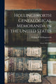 Book cover of: Hollingsworth Genealogical Memoranda in the United States. By: William B. Hollingsworth