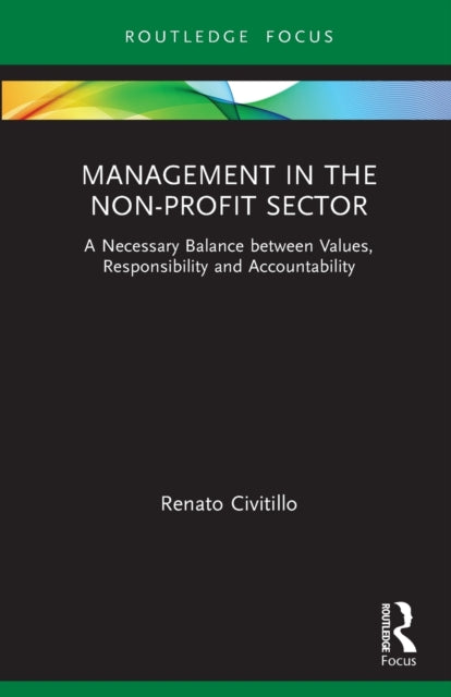 Book cover of: Management in the Non-Profit Sector. By: Renato Civitillo
