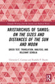 Book cover of: Aristarchus of Samos: On the Sizes and Distances of the Sun and Moon. By: Christián C. Carman