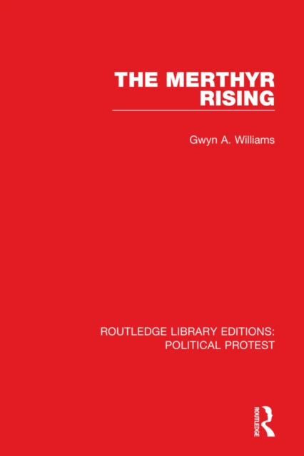 Book cover of: Merthyr Rising. By: Williams, Gwyn A.