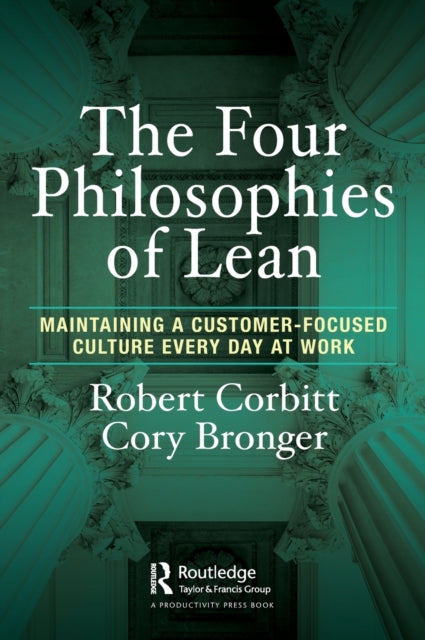 Book cover of: Four Philosophies of Lean. By: Robert Corbitt
