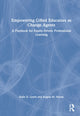 Book cover of: Empowering Gifted Educators as Change Agents. By: Katie D. Lewis