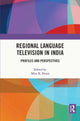 Book cover of: Regional Language Television in India. By: Mira K. Desai
