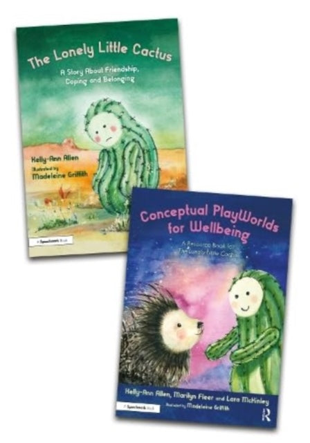 Book cover of: Building Conceptual PlayWorlds for Wellbeing. By: Kelly-Ann Allen