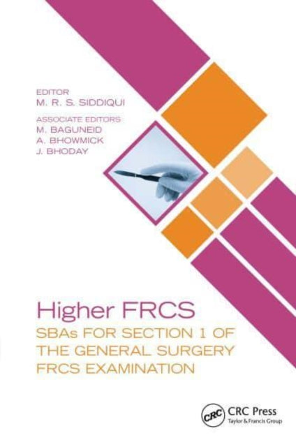Book cover of: Higher FRCS. By: Muhammad Rafay Sameem Siddiqui