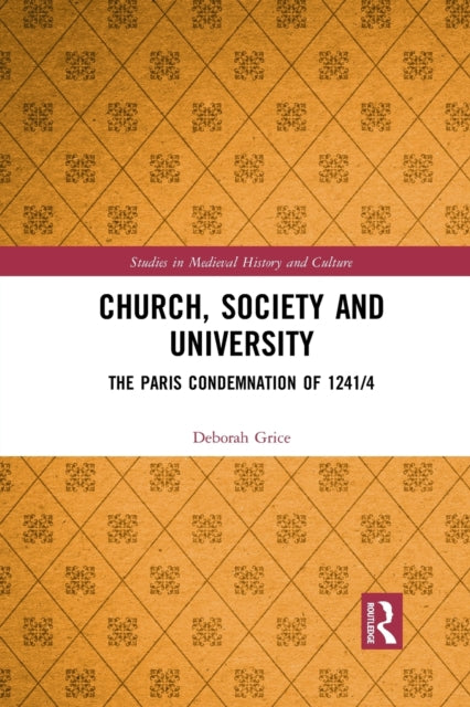 Book cover of: Church, Society and University. By: Deborah Grice