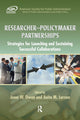 Book cover of: Researcher-Policymaker Partnerships. By: Jenni W. Owen