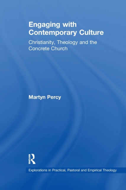 Book cover of: Engaging with Contemporary Culture. By: Martyn Percy