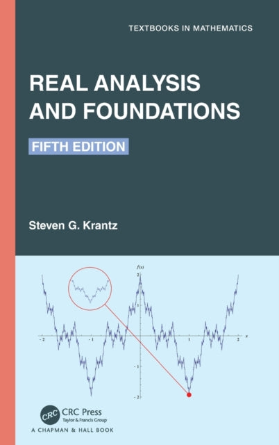 Book cover of: Real Analysis and Foundations. By: Steven G. Krantz