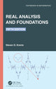 Book cover of: Real Analysis and Foundations. By: Steven G. Krantz