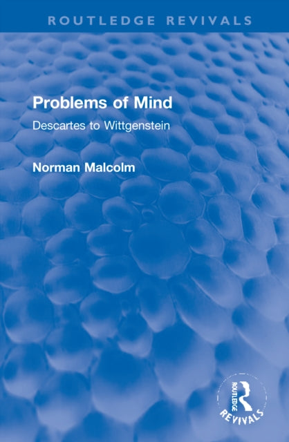 Book cover of: Problems of Mind. By: Norman Malcolm