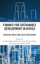 Book cover of: Finance for Sustainable Development in Africa. By: Nicholas M. Odhiambo