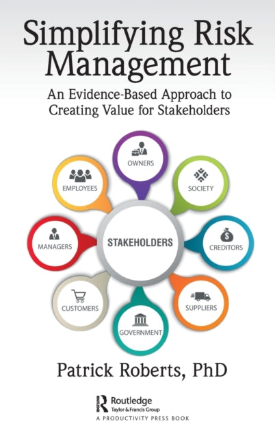 Book cover of: Simplifying Risk Management. By: Patrick Roberts