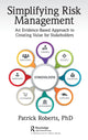Book cover of: Simplifying Risk Management. By: Patrick Roberts