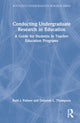 Book cover of: Conducting Undergraduate Research in Education
